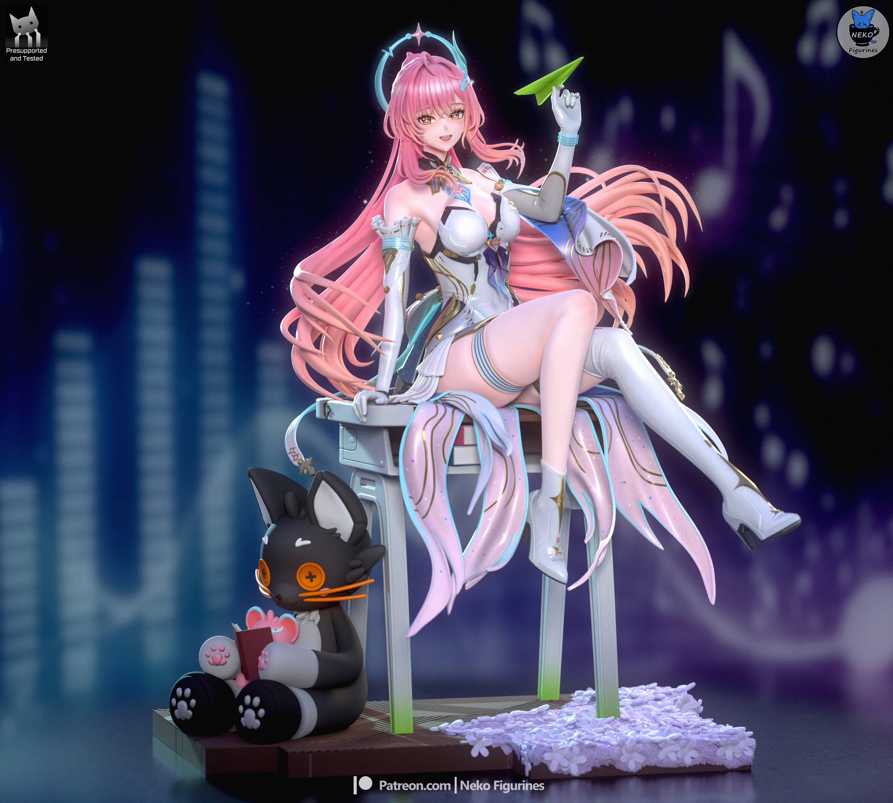 Aemeath - Wuthering Waves | Custom Statue 3D printed figure