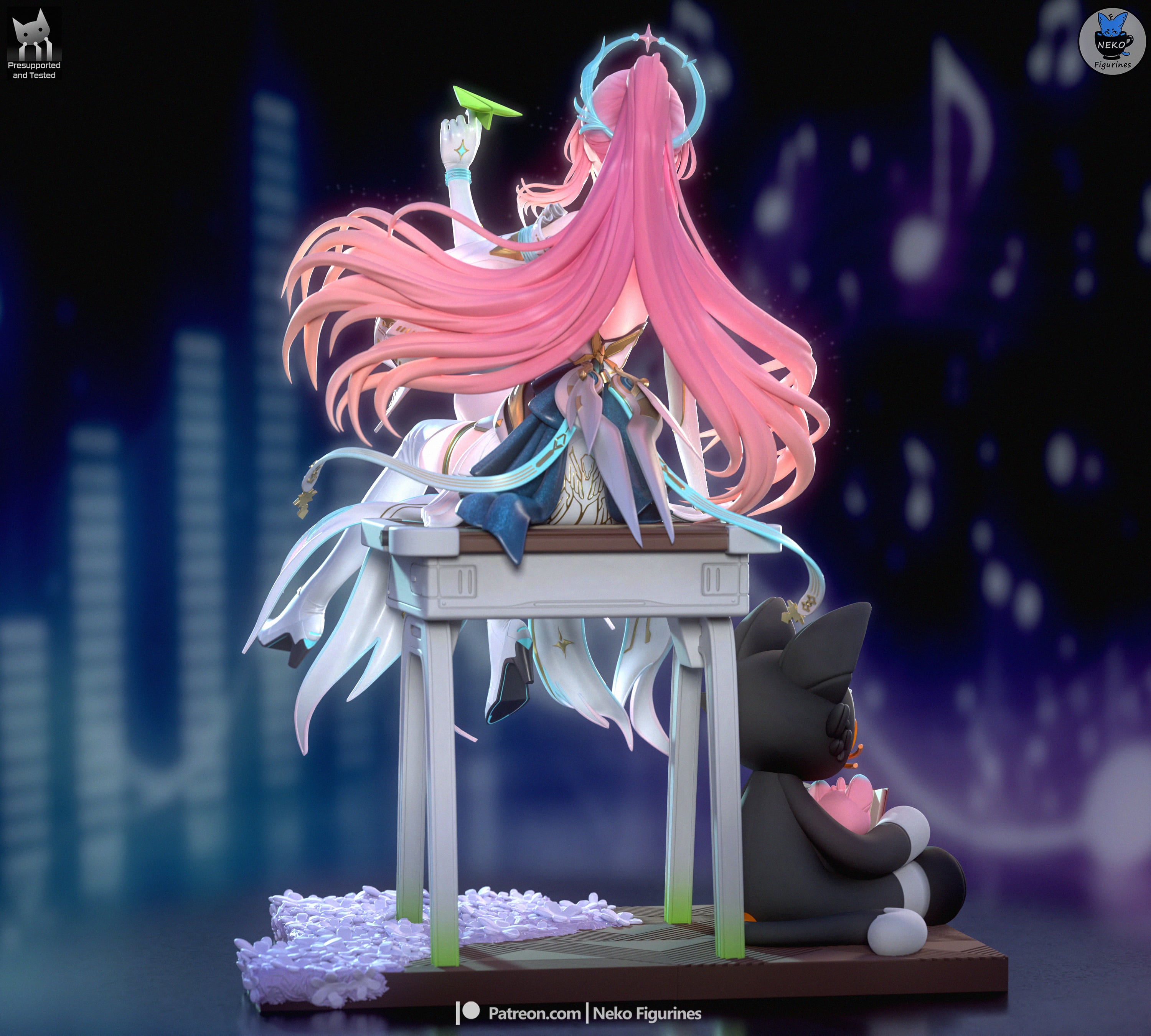 Aemeath - Wuthering Waves | Custom Statue 3D printed figure