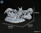 Ahri Spirit Blossom - League of Legends | Custom Statue 3D printed figure