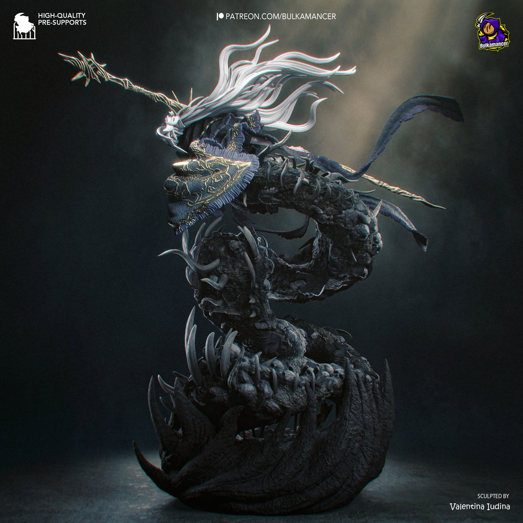 Aldrich - Dark Souls 3 | Custom Statue 3D printed figure