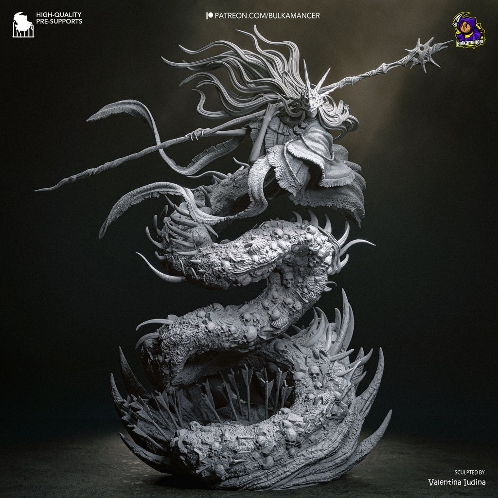 Aldrich - Dark Souls 3 | Custom Statue 3D printed figure
