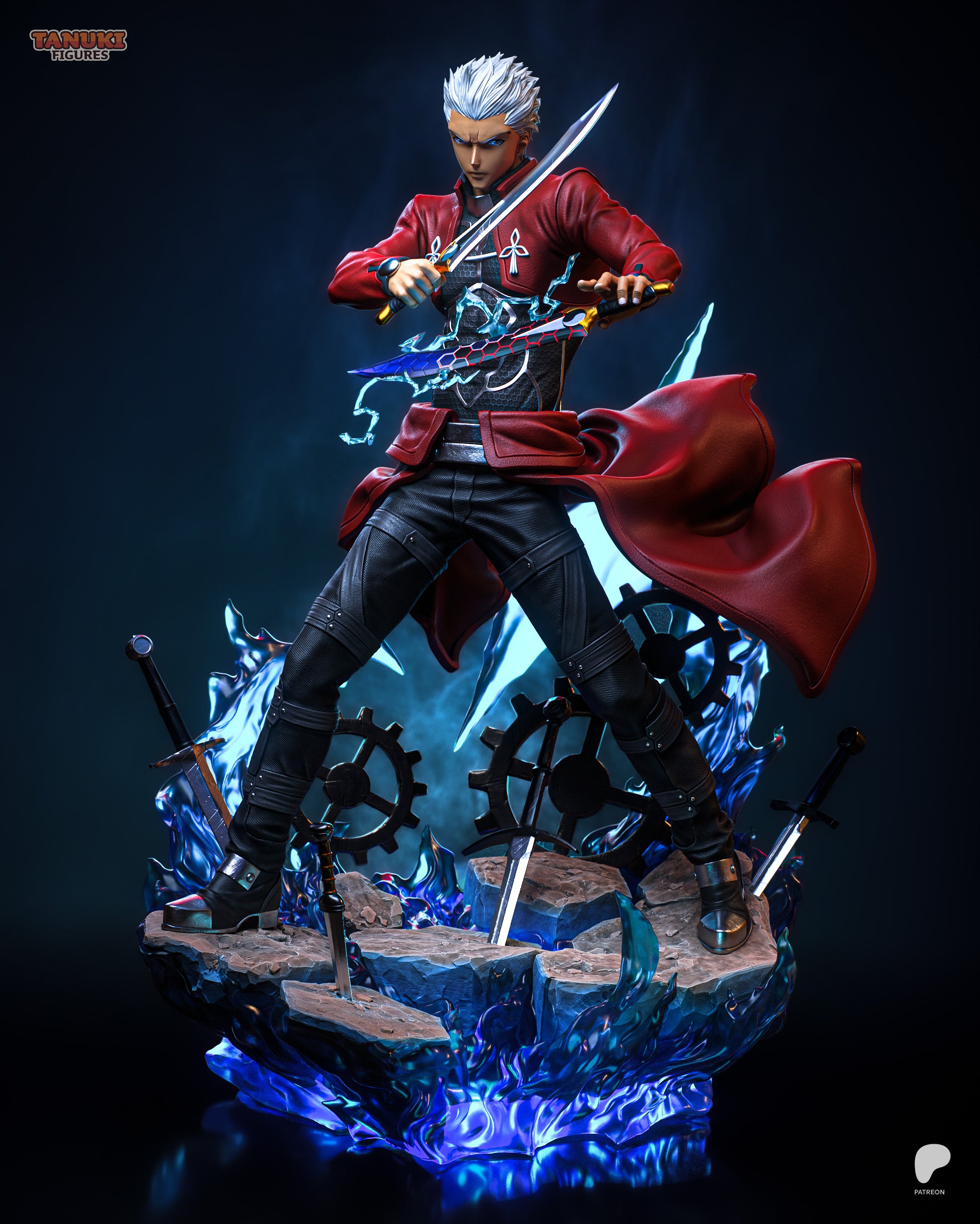 Archer - Fate | Custom Statue 3D printed figure