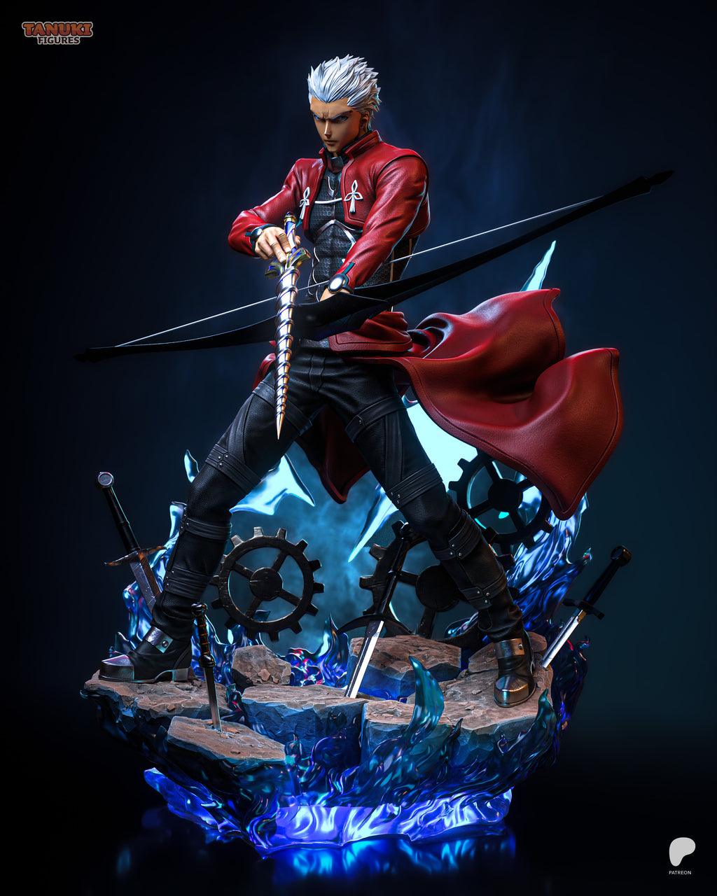 Archer - Fate | Custom Statue 3D printed figure