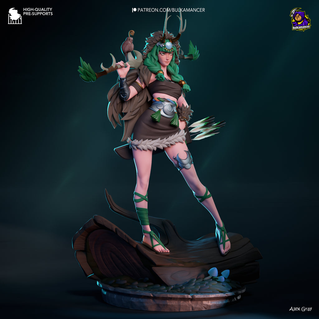 Artemis - Hades | Custom Statue 3D printed figure