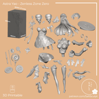 Astra Yao - Zenless Zone Zero ZZZ | Custom Statue 3D printed figure
