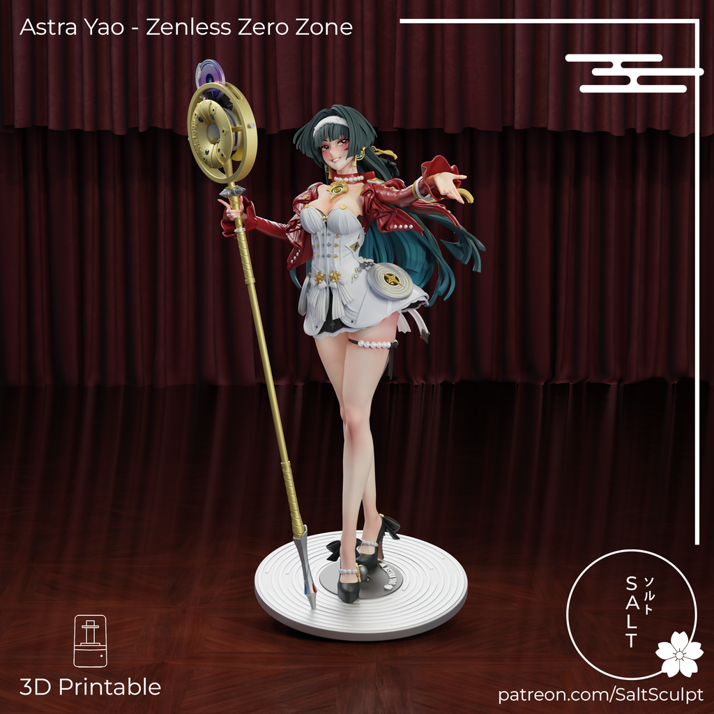 Astra Yao - Zenless Zone Zero ZZZ | Custom Statue 3D printed figure