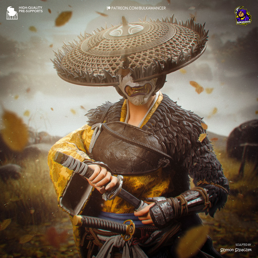 Atsu - Ghost of Yotei | Custom Statue 3D printed figure