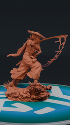 Atsu - Ghost of Yotei | Custom Statue 3D printed figure