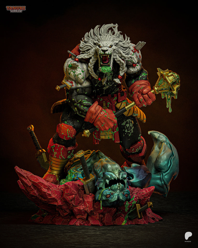 Battle Beast - Invincible | Custom Statue 3D printed figure