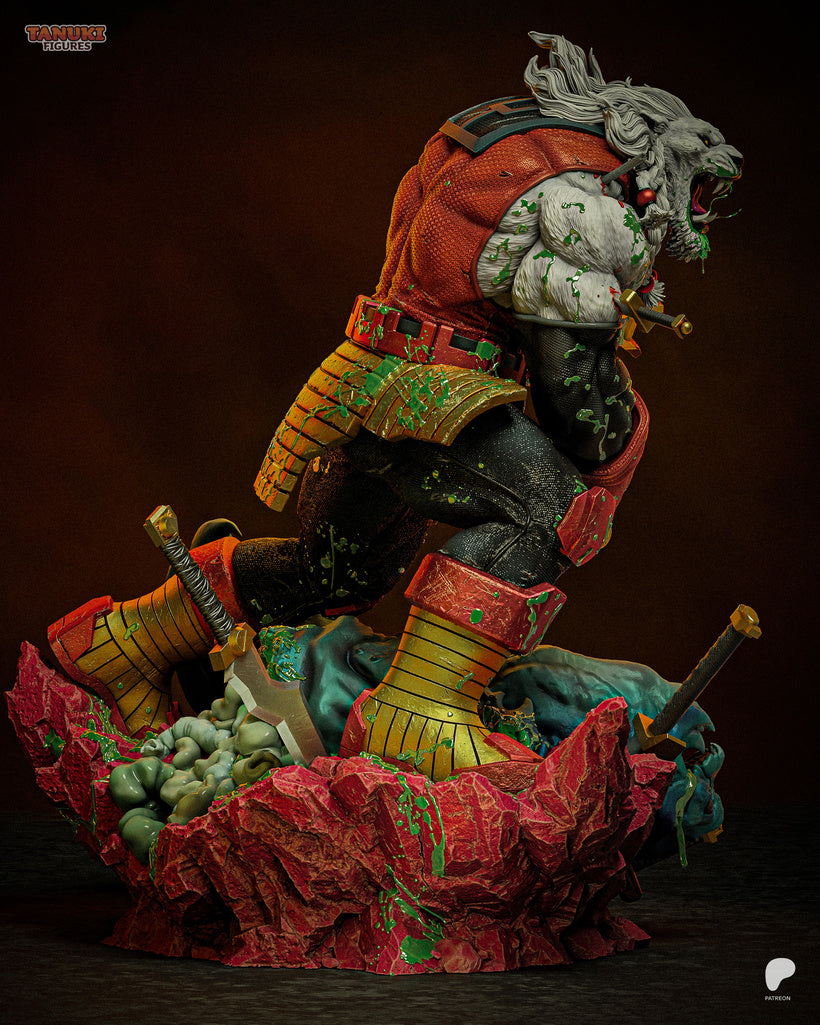 Battle Beast - Invincible | Custom Statue 3D printed figure