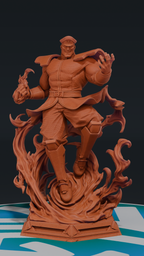 Mr Bison - Street Fighter | Custom Statue 3D printed figure