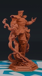 Mr Bison - Street Fighter | Custom Statue 3D printed figure