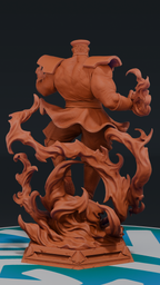 Mr Bison - Street Fighter | Custom Statue 3D printed figure