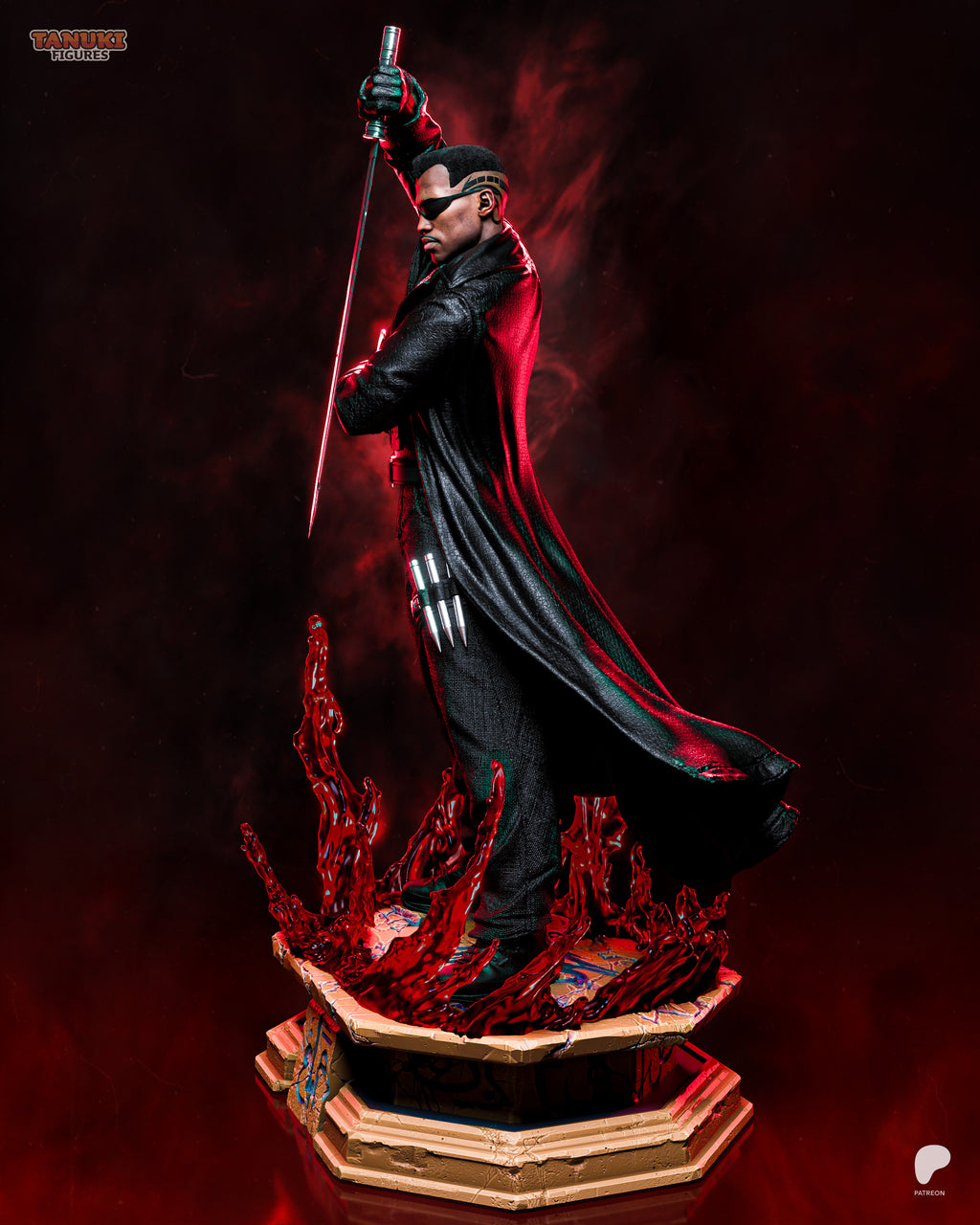 Blade - Blade | Custom Statue 3D printed figure