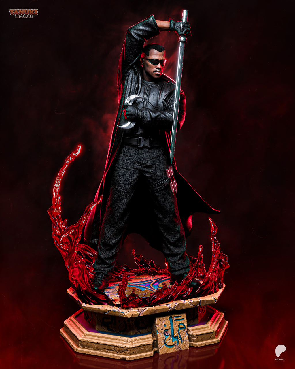 Blade - Blade | Custom Statue 3D printed figure