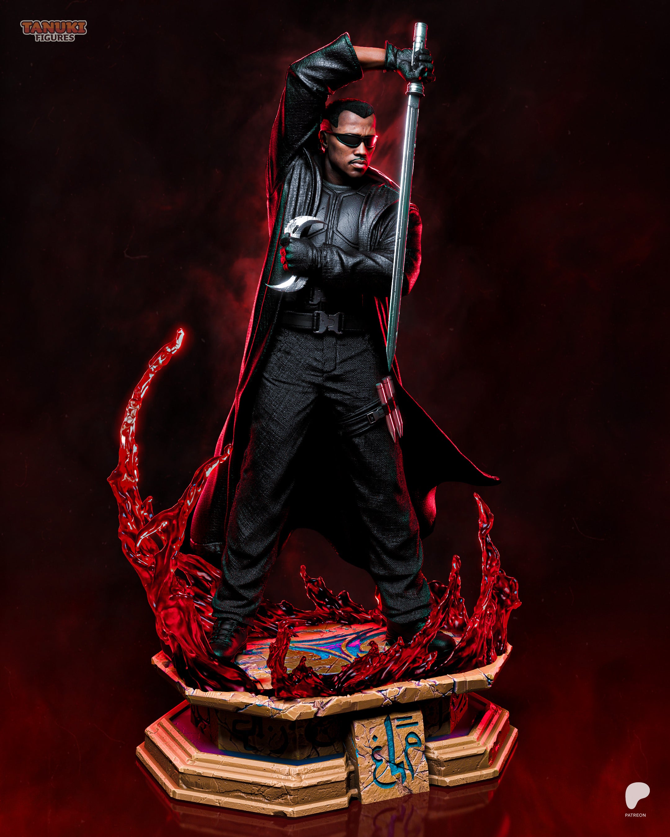 Blade - Blade | Custom Statue 3D printed figure
