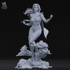 Blonde Blazer - Dispatch | Custom Statue 3D printed figure