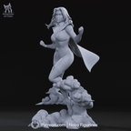 Blonde Blazer - Dispatch | Custom Statue 3D printed figure
