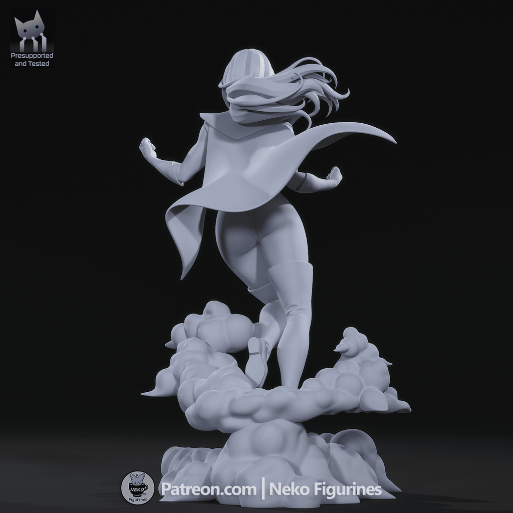Blonde Blazer - Dispatch | Custom Statue 3D printed figure