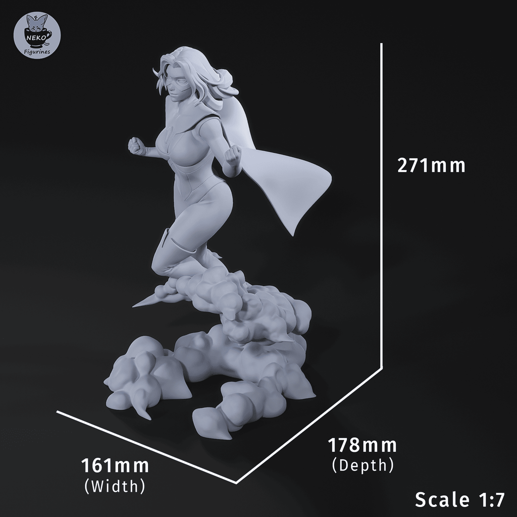 Blonde Blazer - Dispatch | Custom Statue 3D printed figure