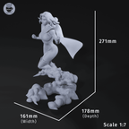 Blonde Blazer - Dispatch | Custom Statue 3D printed figure