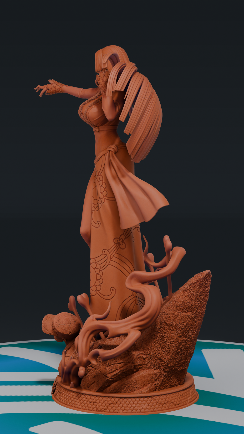 Boa Hancock - One Piece | Custom Statue 3D printed figure