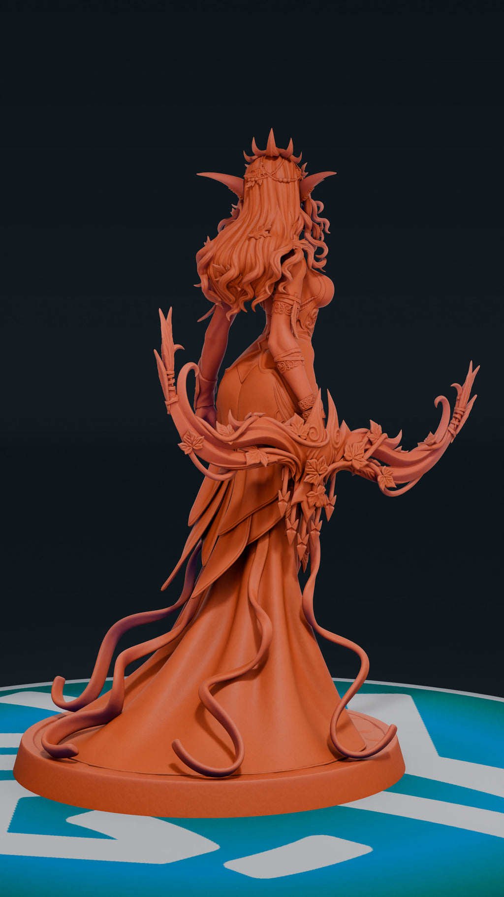 Tyrande - World of Warcraft | Custom Statue 3D printed figure