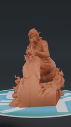 Caitlyn - Arcane League of Legends | Custom Statue 3D printed figure