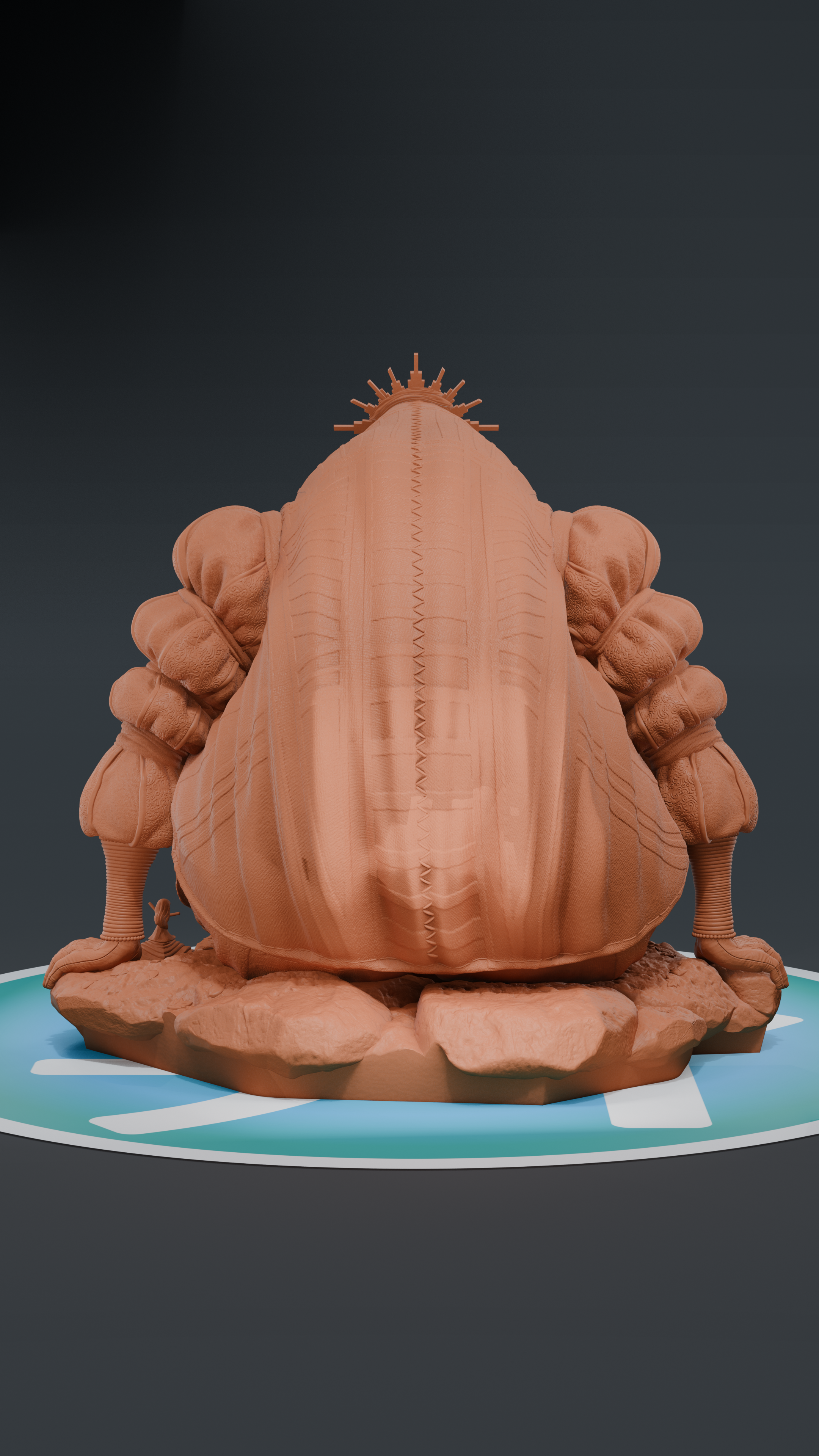 Esquie - Expedition 33 | Custom Statue 3D printed figure