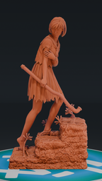 Hinako - Silent Hill F | Custom Statue 3D printed figure