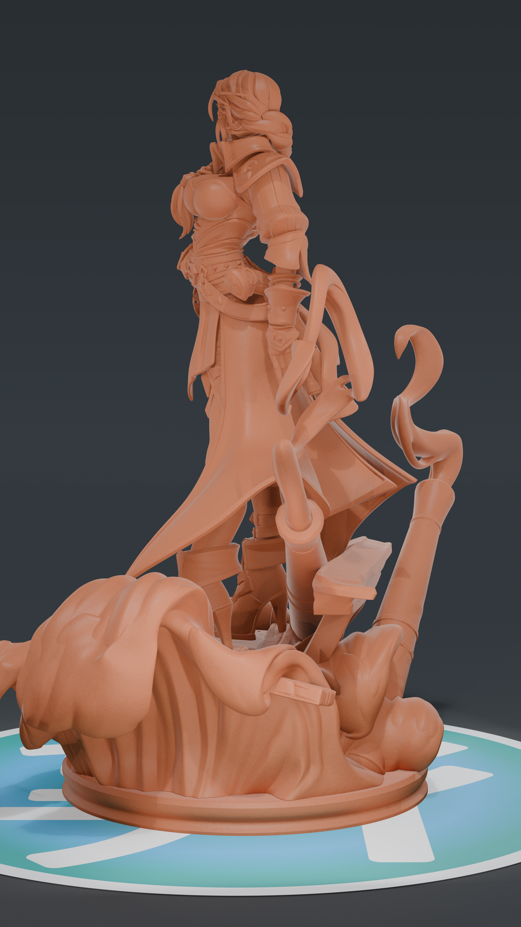 Miss Fortune - League of Legends | Custom Statue 3D printed figure