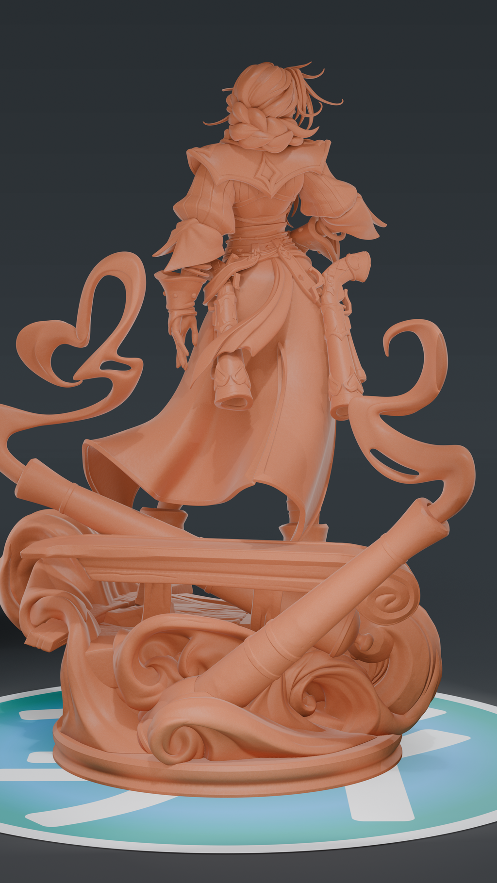 Miss Fortune - League of Legends | Custom Statue 3D printed figure