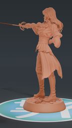 Real Maelle - Expedition 33 | Custom Statue 3D printed figure