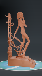 Rumi (Golden Suit) - KPOP Demon Hunters | Custom Statue 3D printed figure