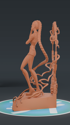 Rumi (Golden Suit) - KPOP Demon Hunters | Custom Statue 3D printed figure