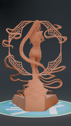 Rumi (Golden Suit) - KPOP Demon Hunters | Custom Statue 3D printed figure