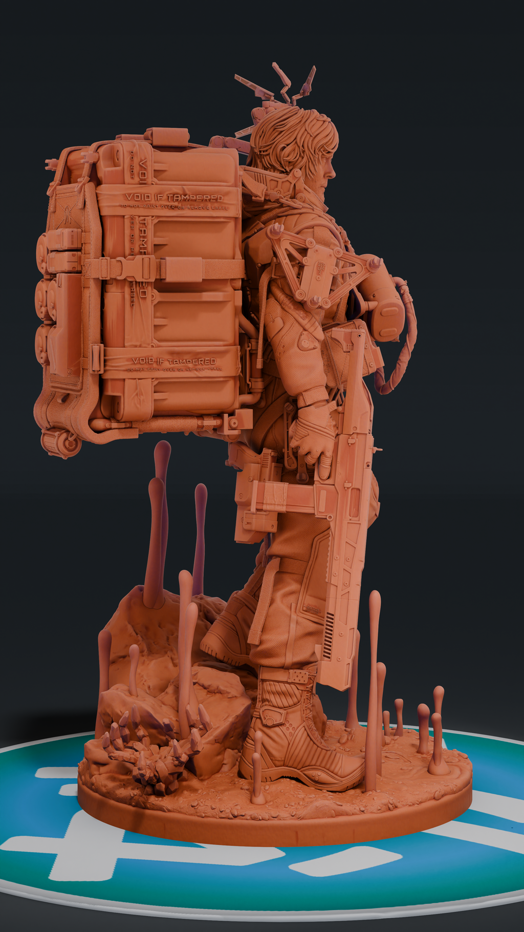 Sam - Death Stranding 2 | Custom Statue 3D printed figure