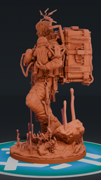 Sam - Death Stranding 2 | Custom Statue 3D printed figure