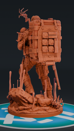 Sam - Death Stranding 2 | Custom Statue 3D printed figure