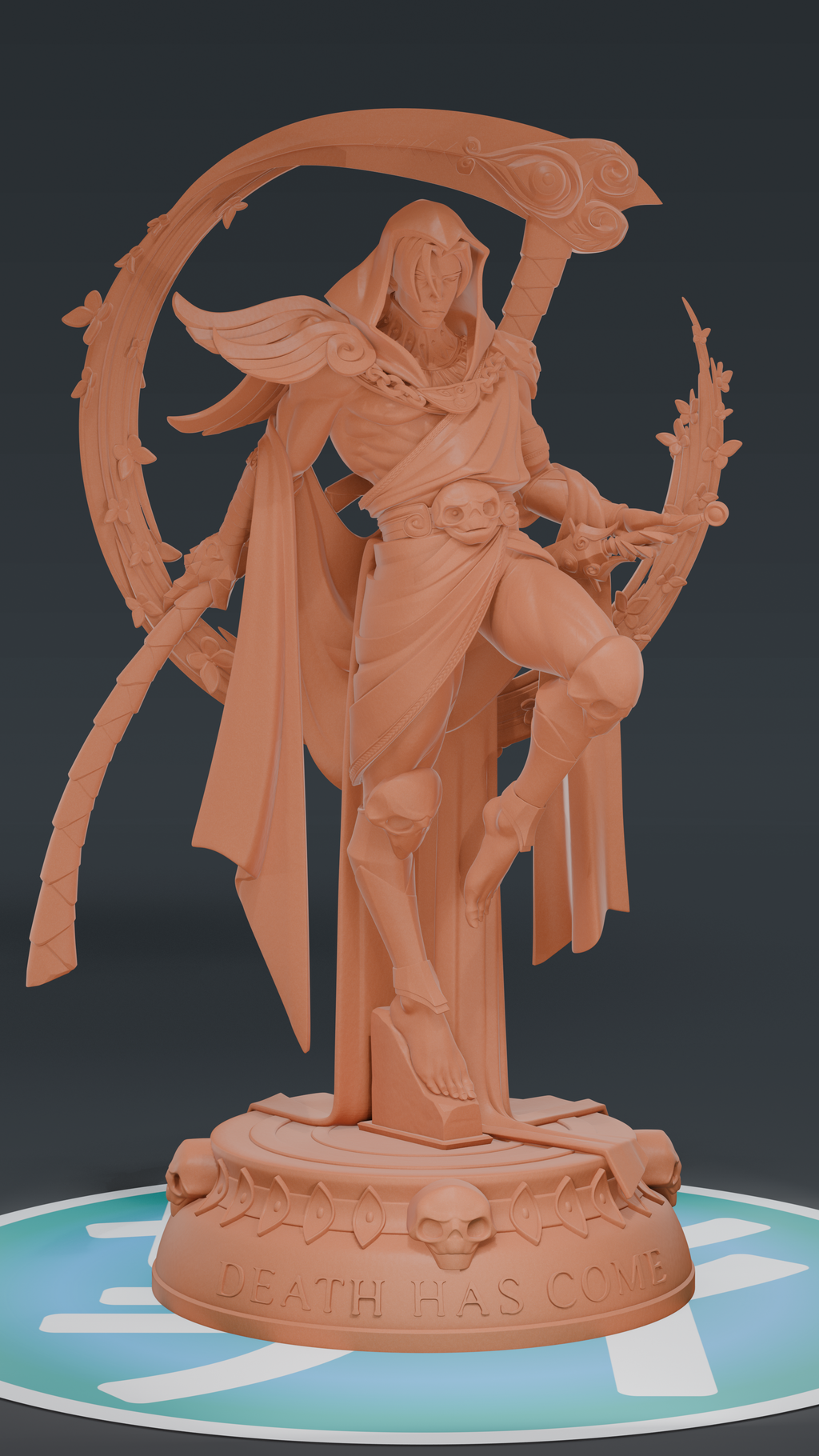 Thanatos - Hades | Custom Statue 3D printed figure