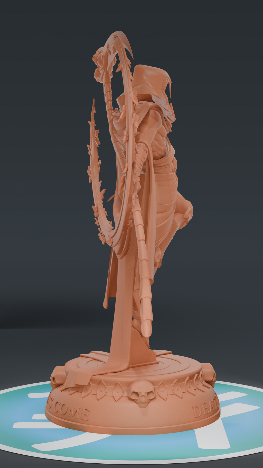 Thanatos - Hades | Custom Statue 3D printed figure