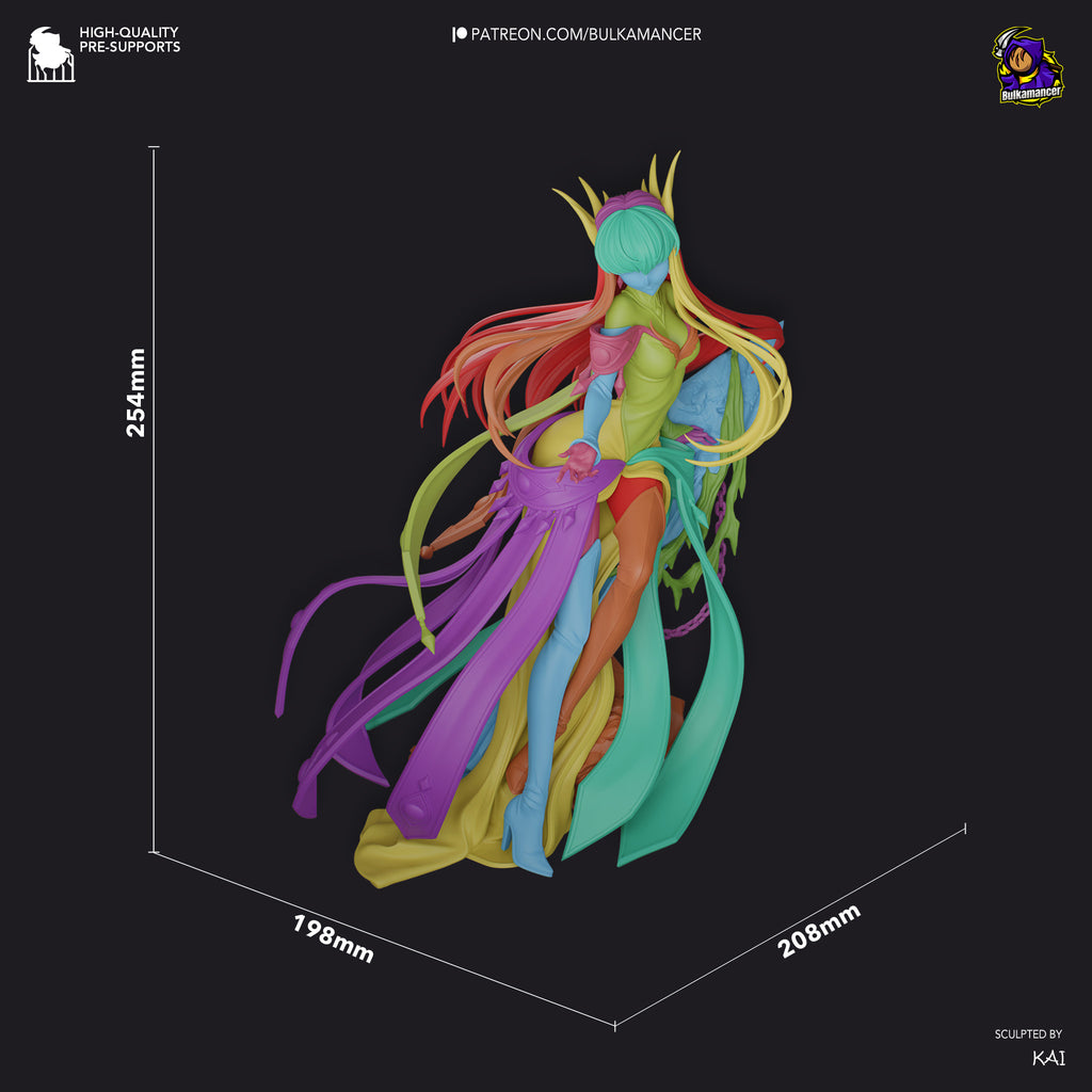 Empress C.C. - Code Geass | Custom Statue 3D printed figure