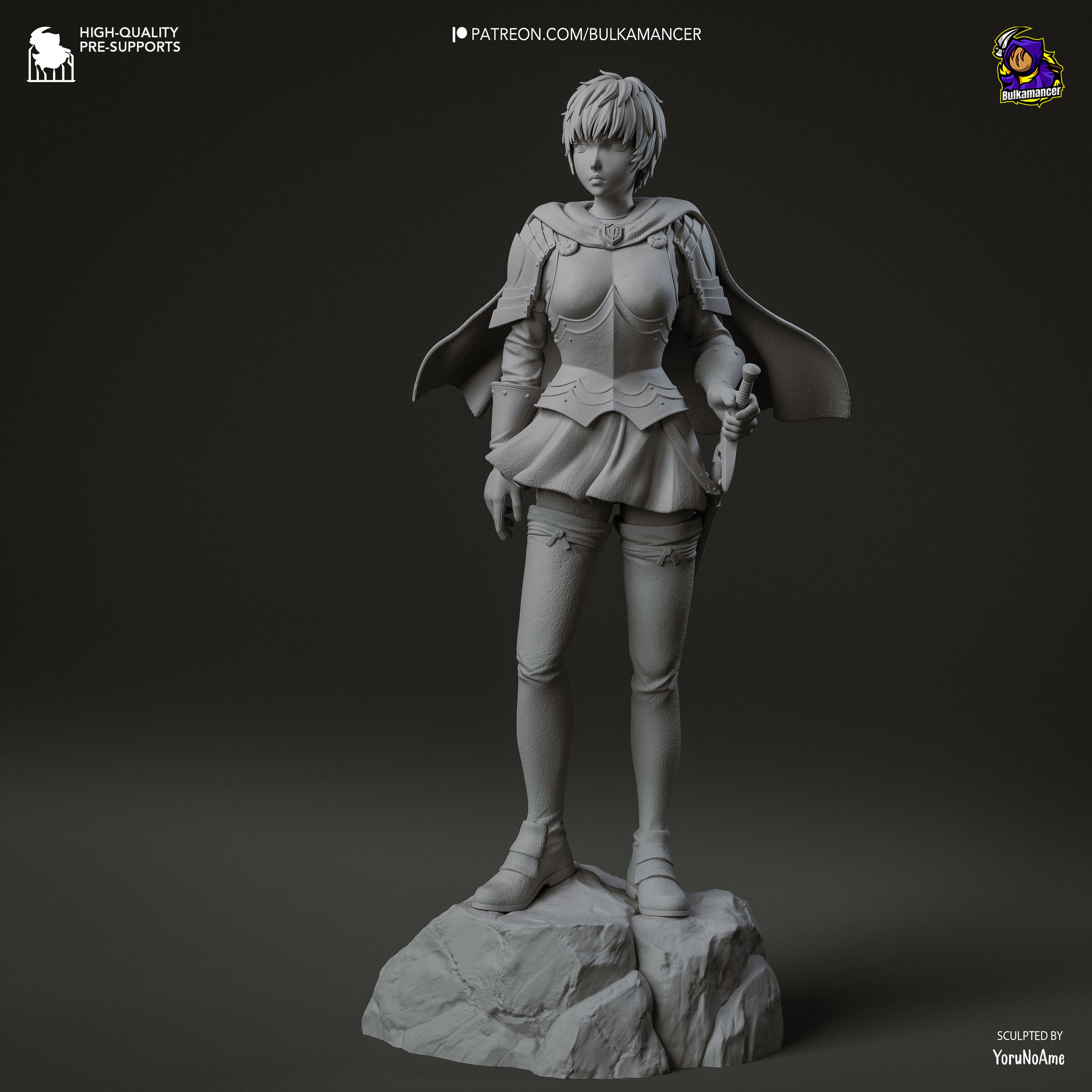 Casca (The Golden Age Arc) - Berserk | Custom Statue 3D printed figure
