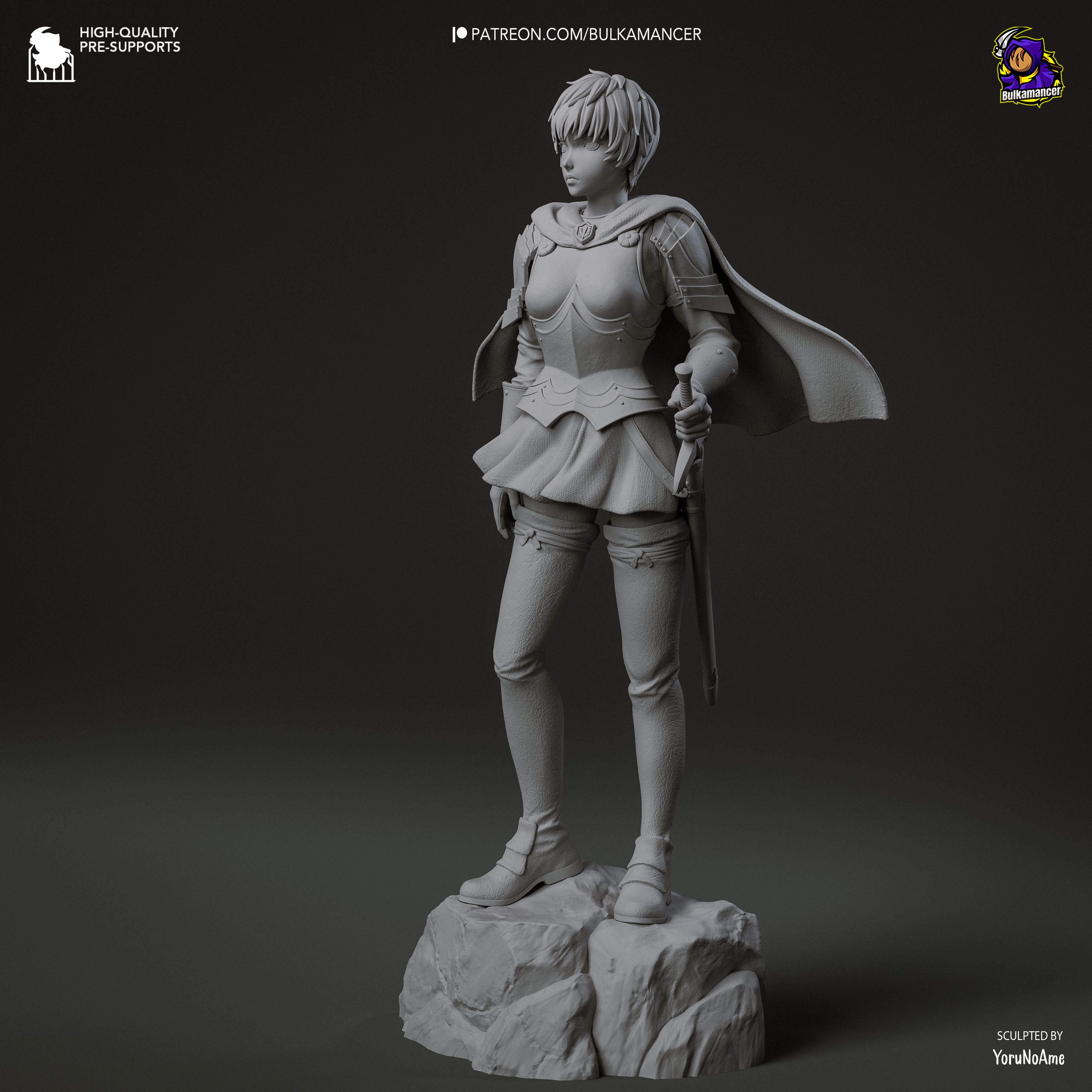 Casca (The Golden Age Arc) - Berserk | Custom Statue 3D printed figure