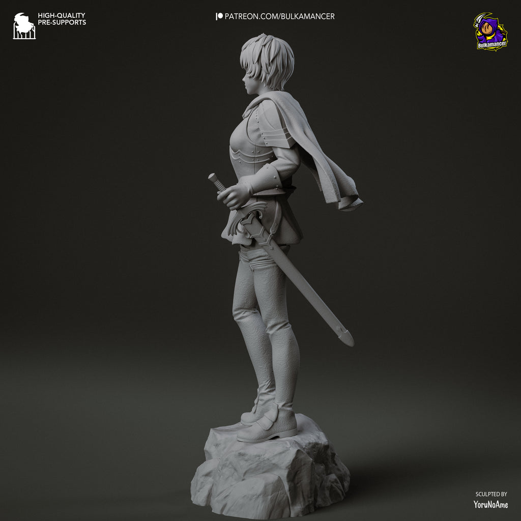 Casca (The Golden Age Arc) - Berserk | Custom Statue 3D printed figure