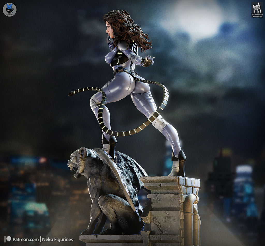Absolute Catwoman - DC | Custom Statue 3D printed figure