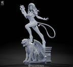 Absolute Catwoman - DC | Custom Statue 3D printed figure