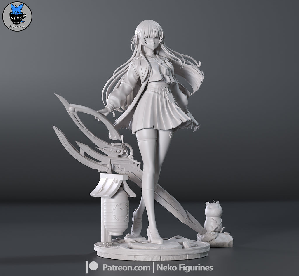 Chisa - Wuthering Waves | Custom Statue 3D printed figure