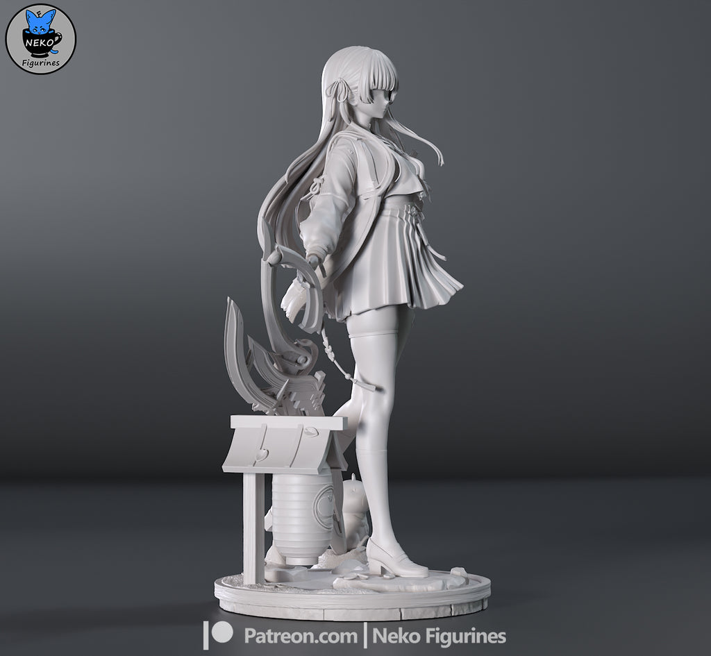 Chisa - Wuthering Waves | Custom Statue 3D printed figure