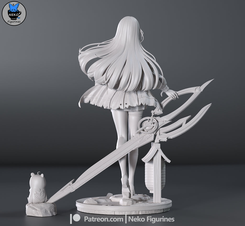 Chisa - Wuthering Waves | Custom Statue 3D printed figure